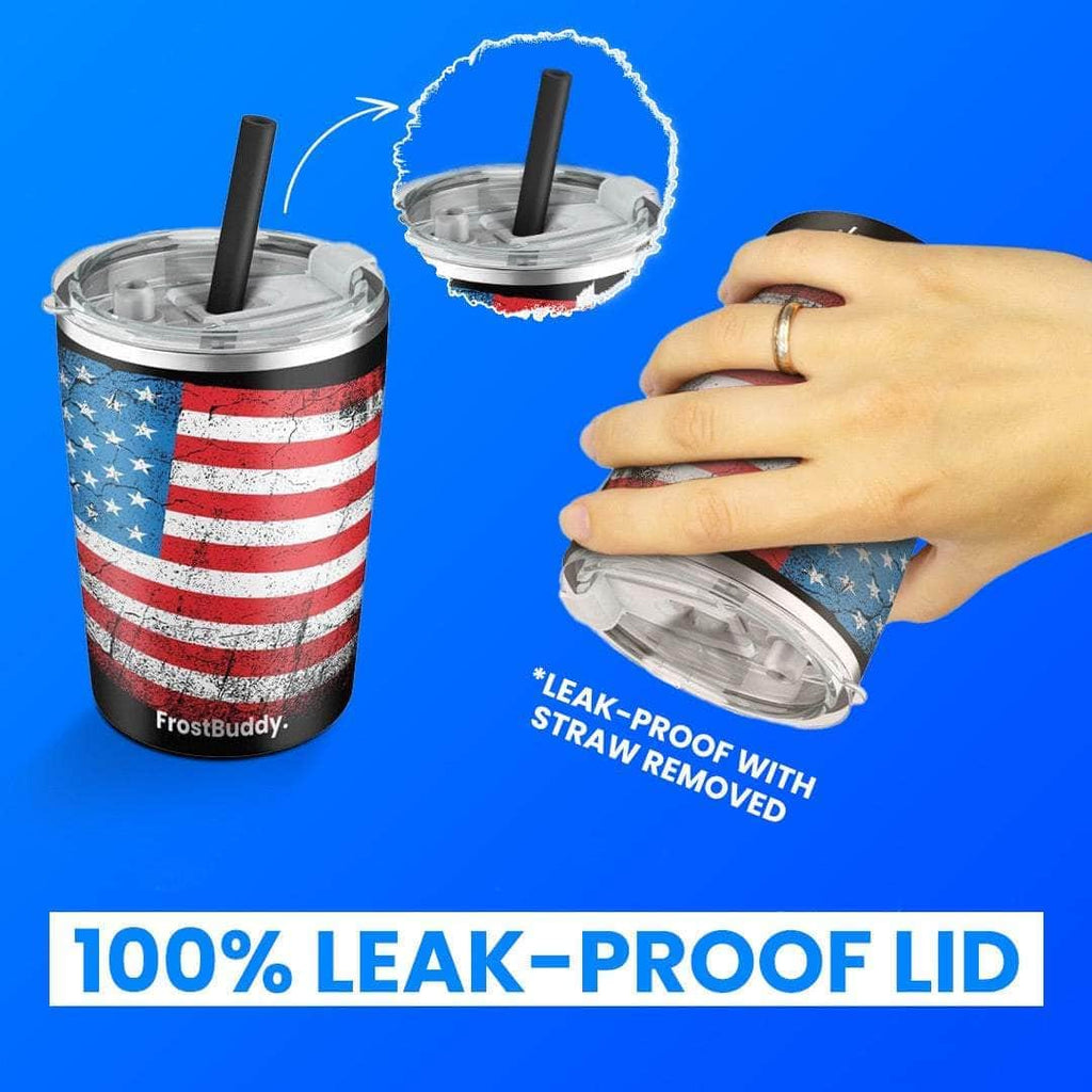 8oz Sippin¡¯ Buddy | Leak-Proof Insulated Tumbler | Gift For Kids & Adults