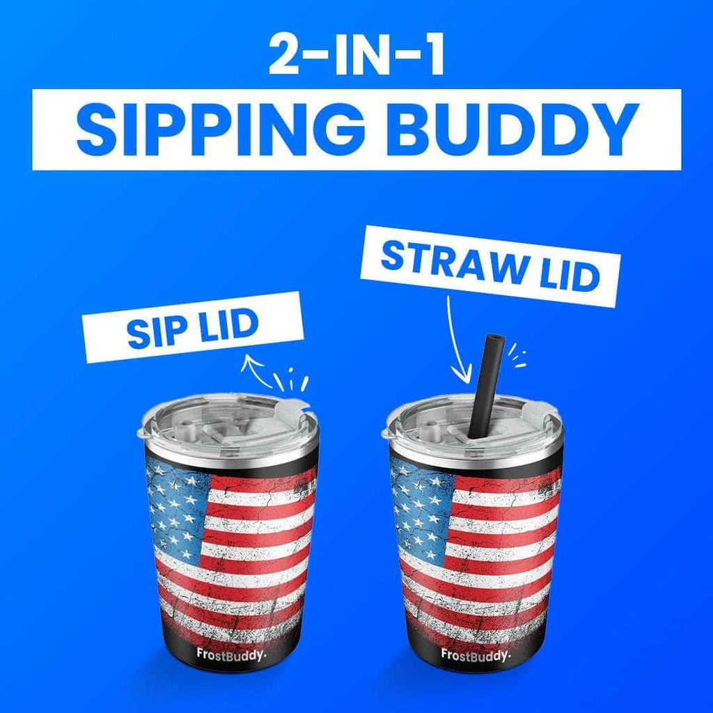 8oz Sippin¡¯ Buddy | Leak-Proof Insulated Tumbler | Gift For Kids & Adults
